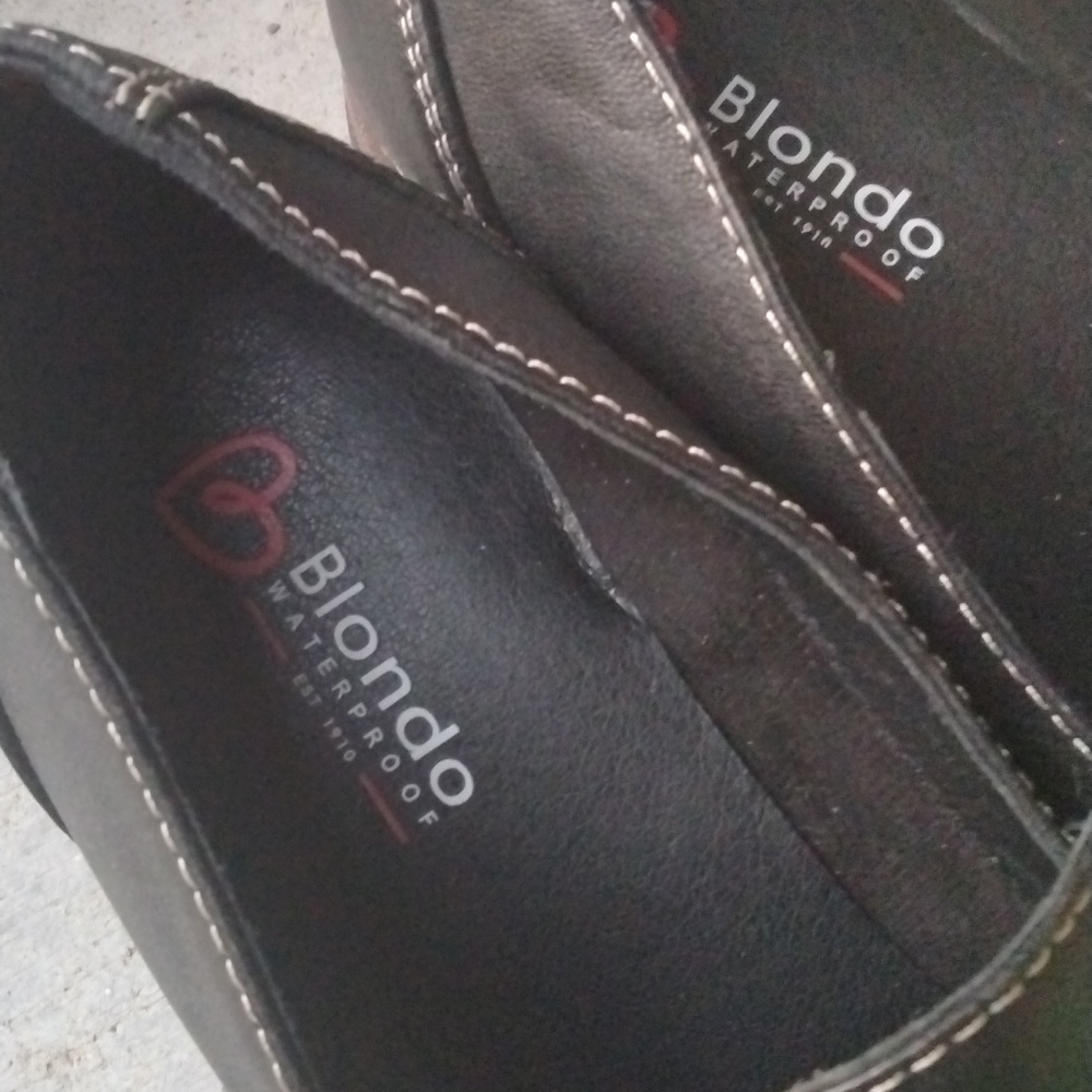 NWT Blondo Leather waterproof loafers size 9 - Picture 7 of 11